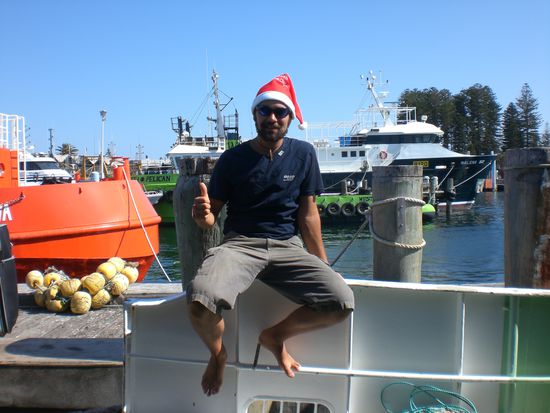 So sieht es aus wenn man Nikolaus in Australien feiert!