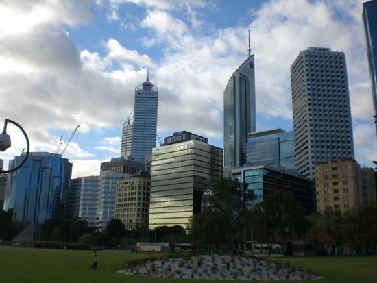 Skyline von Perth.