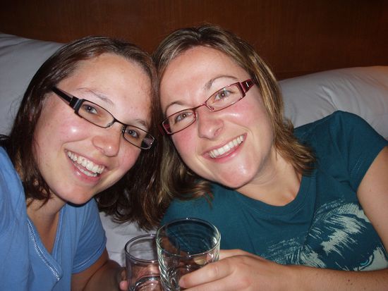 So sieht man nach insgesamt ca. 15 Stunden Flug und ca. 24 Stunden on tour aus 