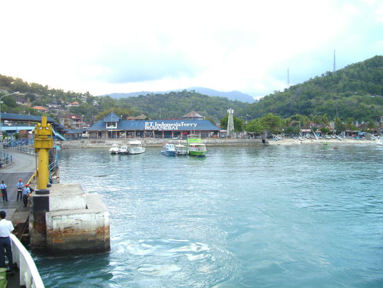 Ankunft in Padang Bai auf Bali