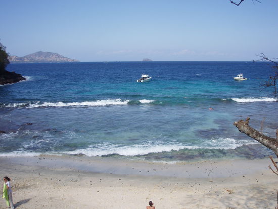 Blick auf die Blue Lagoon