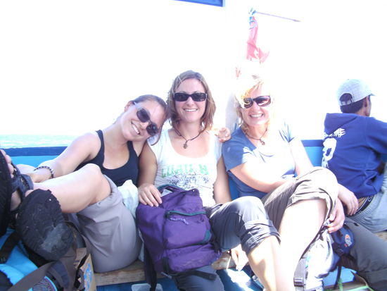 Die Überfahrt zu den Gilis