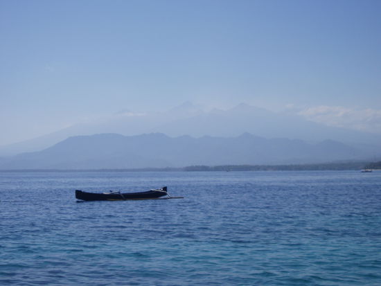 Blick auf den Gunung Rinjani
