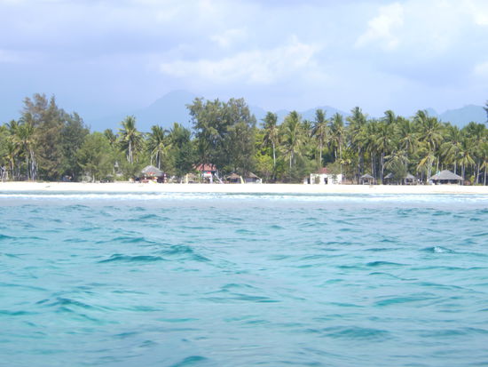 Blick auf unsere Bungalowanlage