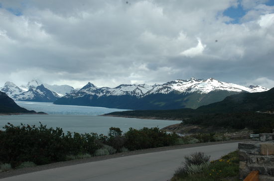 Hammer schön der Gletscher von weitem