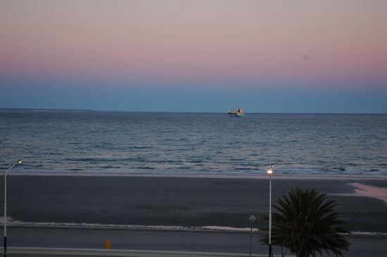 und so sah es am Abend aus und das über die Wehinachts Tage.