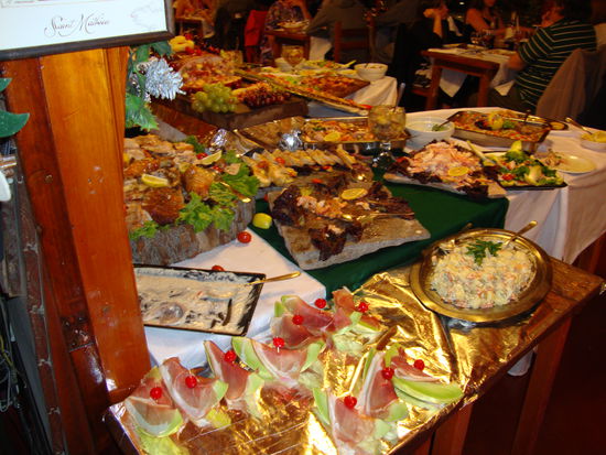 Wehinachts Buffet.Lecker,Lecker