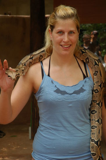 Die war echt und ganz nett