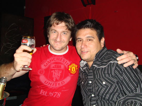 Ein bisschen später am AbendDieses T-Shirt war reine Provokation von David.