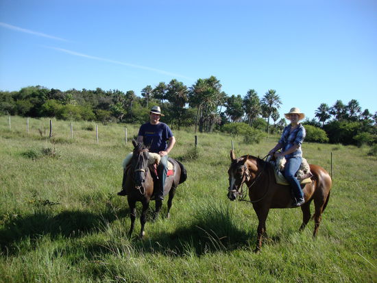 Zwei Cowboys unterwegs
