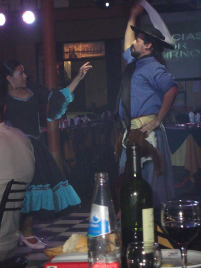 Nachtessen mit einer Gaucho Show