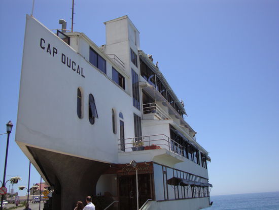 Das Gestrandete Schiff jetzt ein Restaurant