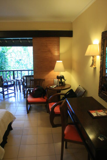 unser durchaus geräumiges Zimmer....zur vollen Zufriedenheit.