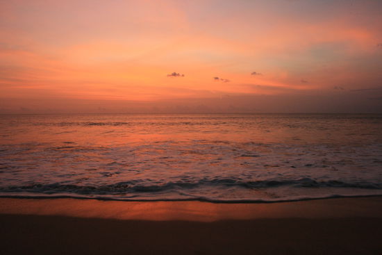 Abendrot nach dem Sonnenuntergang