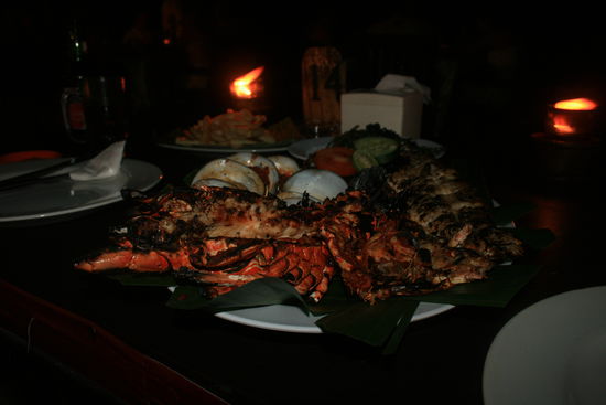 Hummer, Snapper, Muscheln.....