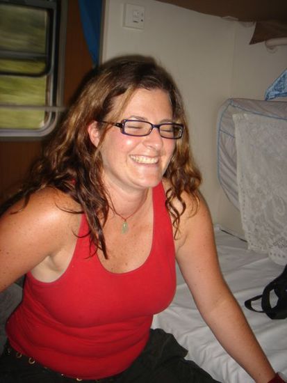 kelly, unsere reiseleiterin