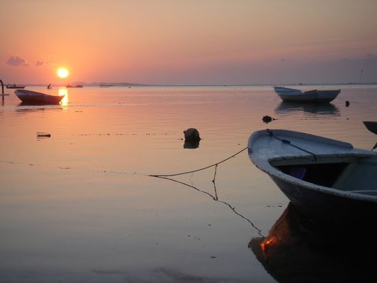 sunset...