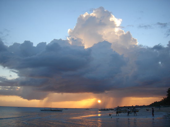 ein sunset der besonderen art