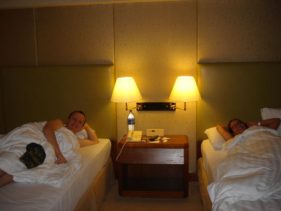 kurz vor dem lichterloeschen im 5* hotel