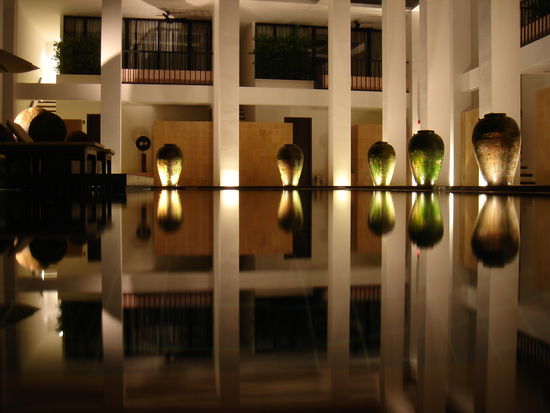 romantik pur an der pool bar