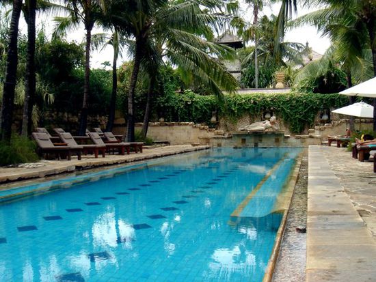 einer der pools im novotel benoa