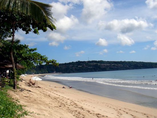 der beach in jimbaran