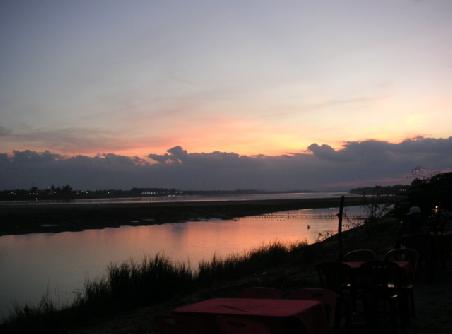 abendstimmung am mekong