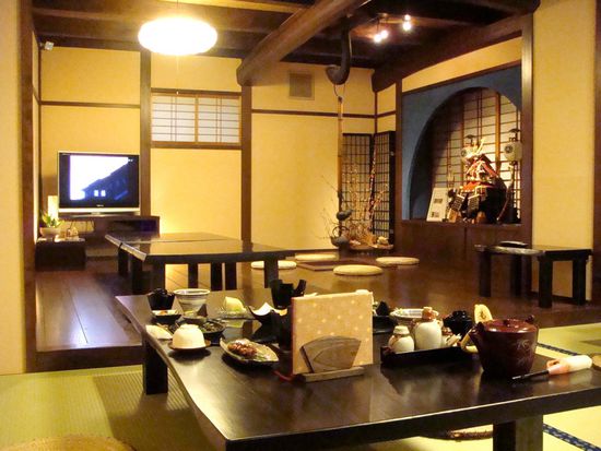 der dinning room in der unterkunft