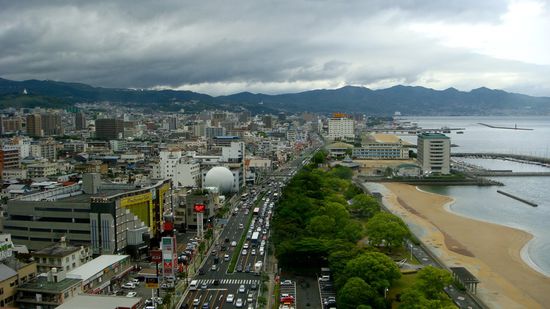 aussicht vom beppu tower