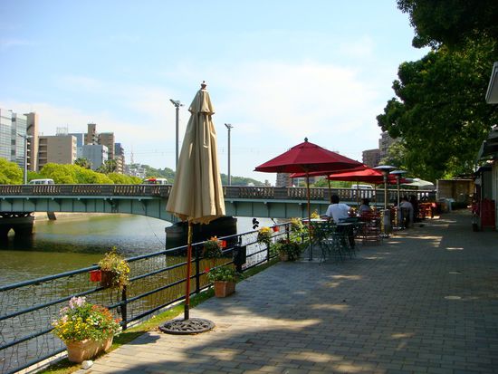 restaurants am flussufer