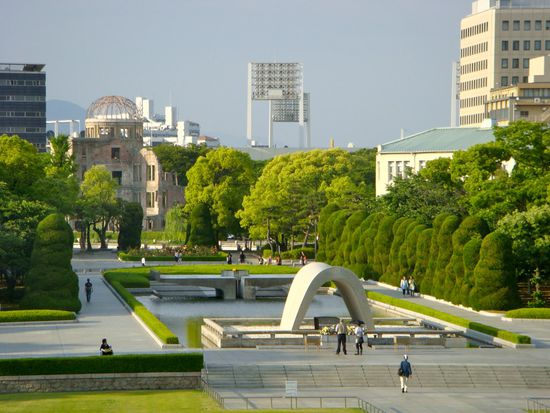 der friedenspark aus sicht des museums
