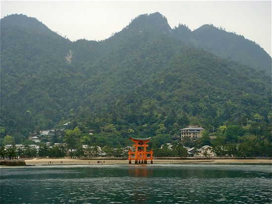 sicht von der fähre