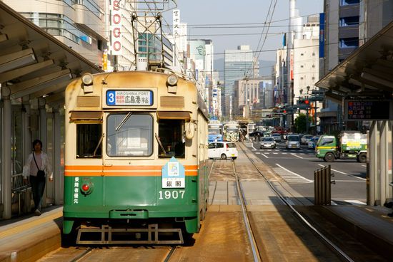 tram in hiroshima
