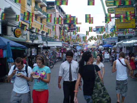 Khao San Road in Bangkok