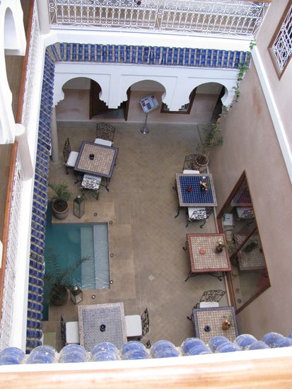 Innenhof des MONRIAD ...