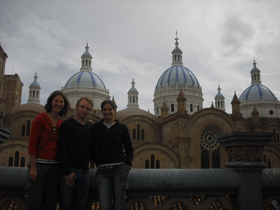 Auf dem Dach des deutschen Konsulats.