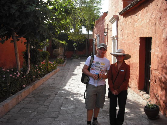 Wie eine kleine Stadt mit Strassen und Haeusern...