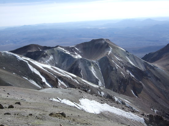 Ausblick zum Vulkankrater.