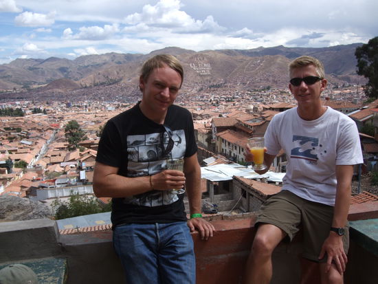 Auf dem Weg zu Sacsayhuaman (touris sagen einfach "sexy woman").