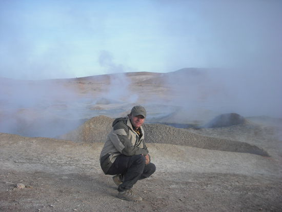 Das brodelt... frueh Morgens gegn 6. *Gaehn..*