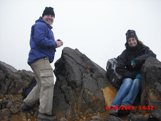 Klaus und Sandra, ebenfalls gluecklich!