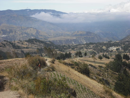 Unterwegs zum Vulkan.