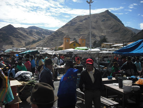 Total wuselig der ganze Markt.