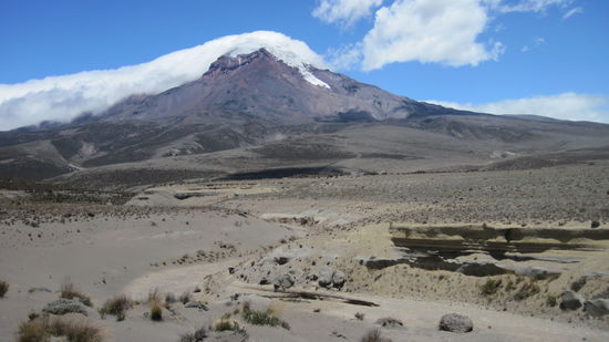 Blick auf den Chinborazo