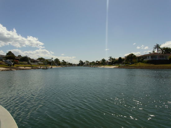 Schifffahrt durch Port Macquarie...