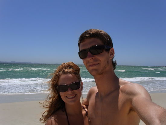 und noch das obligatorische Strandfoto...