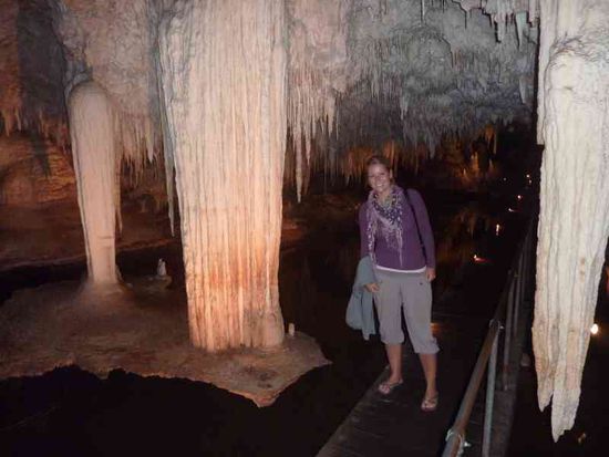 in der Tropfsteinhöhle...