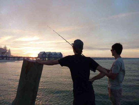 Besuch aus Deutschland! Flo und Sanny haben uns heute leider wieder verlassen...