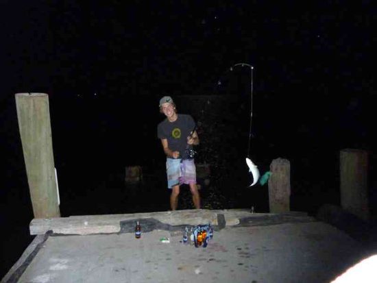 Mein erster selbstgefangener Fisch... Lecker wars