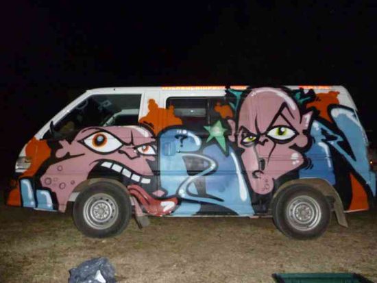 Das vorübergehende Zuhause von Silke und Meli...